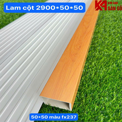 Thanh Lam Hộp Nhựa Giả Gỗ 50*50 GR-FX237